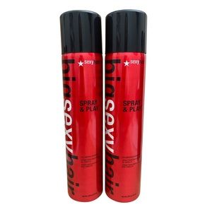 2 Cans of Sexy Hair Spray and Play hairspray